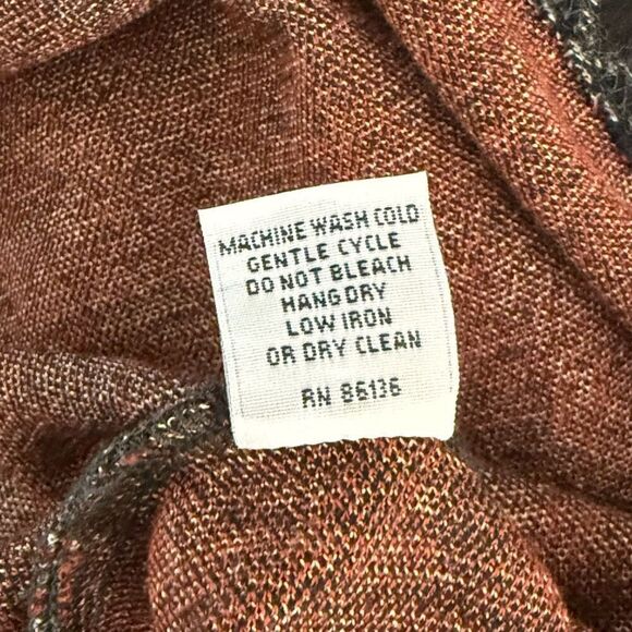 Bryn Walker Keena Cowl Neck Plaid Midweight Top - Women’s US M - Picture 10 of 12